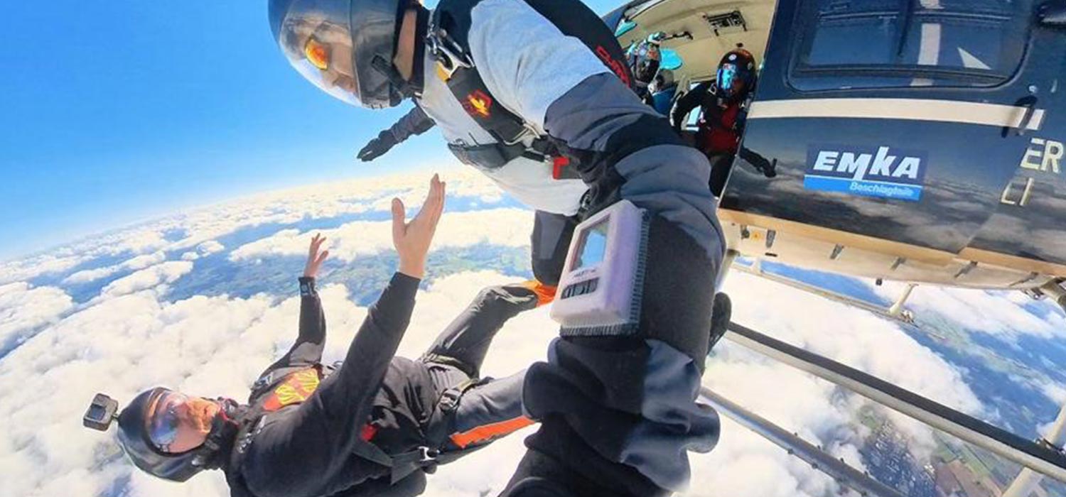 Tandemsprünge in Plate